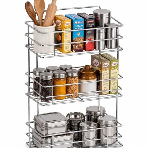 3 Tier Kitchen Wall Mounted Rack